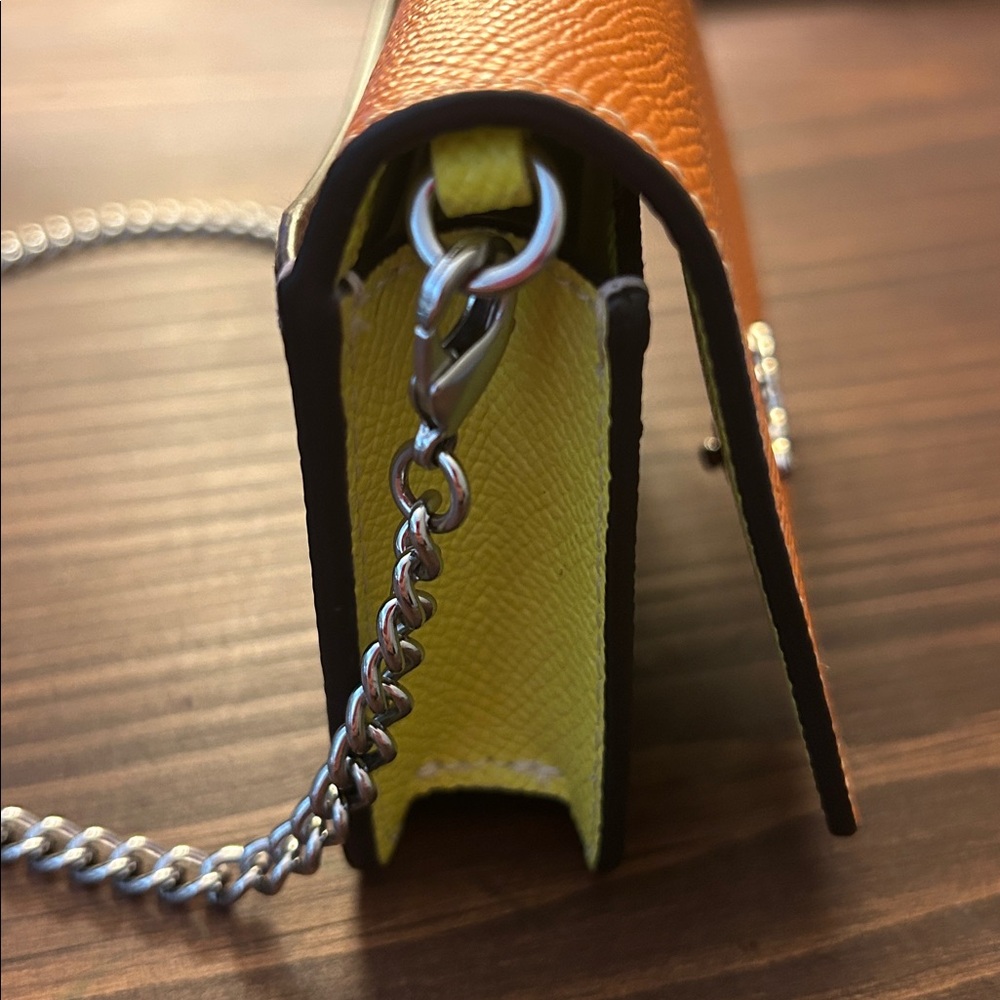 Coach Mini Wallet On A Chain
4” X 3” X 1” EUC - Picture 3 of 8